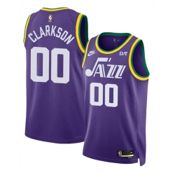 Men Women youth Utah Jazz Active Player Custom Purple 2023 Classic Edition Stitched Basketball Jersey