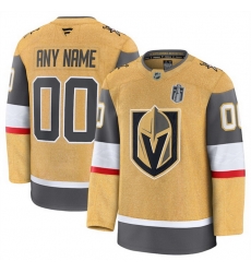 Men Vegas Golden Knights Custom Gold 2026 Stanley Cup Final Patch Home Stitched Hockey Jersey Men Vegas Golden Knights Custom Gold 2026 Stanley Cup Final Patch Home Stitched Hockey Jersey