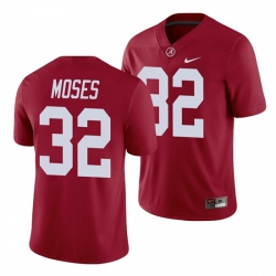 Alabama Crimson Tide Dylan Moses Crimson Game Alumni Player Football Jersey