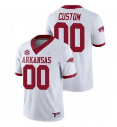 Men Women Youth Arkansas Razorbacks Jersey Custom Stitched Jersey College Football White