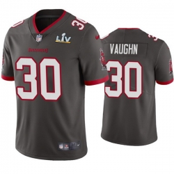 Men Ke'Shawn Vaughn Buccaneers Pewter Super Bowl Lv Vapor Limited Jersey