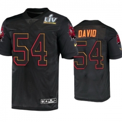 Men Lavonte David Tampa Bay Buccaneers Black Super Bowl Lv Jersey