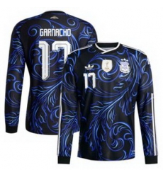 Men 17Alejandro Garnacho Argentina National Team adidas 2026 Away Replica Jersey Black 1 Men 17Alejandro Garnacho Argentina National Team adidas 2026 Away Replica Jersey Black 1
