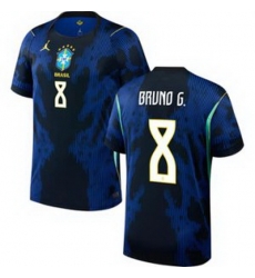 Youth 8 Brazil National Team Bruno Guimaraes 2026 Home Jersey 1