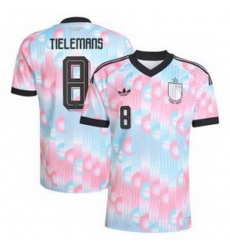 Men 8Youri Tielemans Belgium Jersey 1 Men 8Youri Tielemans Belgium Jersey 1