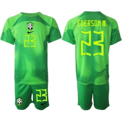 Men FIFA 2022 Brazil Soccer Jersey 001