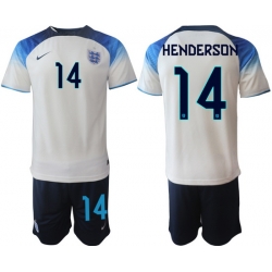 Men FIFA 2022 England Soccer Jersey 009