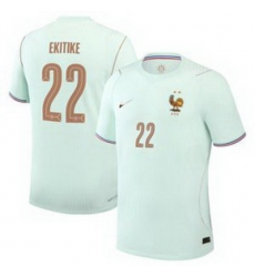 Men 22Hugo Ekitike France Jersey   1