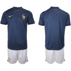 Men FIFA 2022 France Soccer Jersey 032