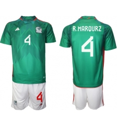 Men FIFA 2022 Mexico Soccer Jersey 014