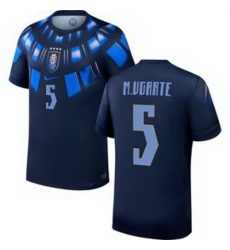 Men 5 Uruguay Manuel Ugarte Away Replica Jersey World 2 Men 5 Uruguay Manuel Ugarte Away Replica Jersey World 2