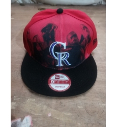 Colorado Rockies MLB Snapback Cap 006