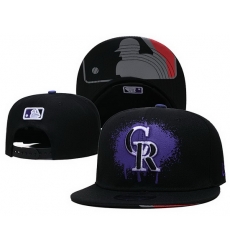 Colorado Rockies Snapback Cap 002