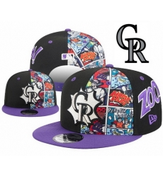 Colorado Rockies Snapback Cap 25K T298 Colorado Rockies Snapback Cap 25K T298