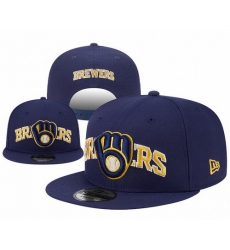 Milwaukee Brewers Snapback Cap 25K B708