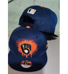 Milwaukee Brewers Snapback Cap 26C P495 Milwaukee Brewers Snapback Cap 26C P495