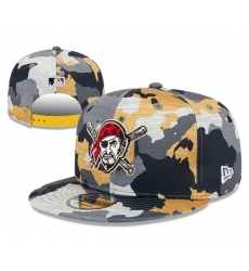 Pittsburgh Pirates Snapback Cap 014