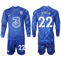 Men Chelsea Long Sleeve Soccer Jerseys 515