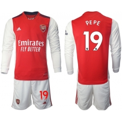 Men Arsenal Long Sleeve Soccer Jerseys 504