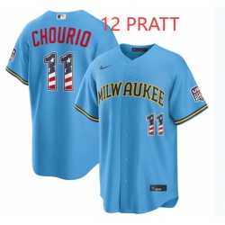 #12 PRATT Milwaukee #10 Jersey