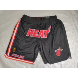 Miami Heat Basketball Shorts 026