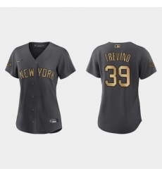 Women Jose Trevino New York Yankees 2022 Mlb All Star Game Replica Charcoal Jersey