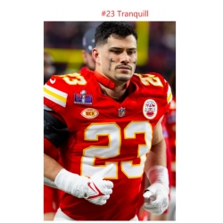Men Kansas City Chiefs Drue Tranquill #23 Vapor Limited Super Bowl Jersey