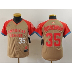 Youth American League 35 Adley Rutschman Cream 2024 All Star Limited Stitched Jersey 1