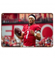 Arizona Cardinals Aluminum Sign 12x8 Inch Kyler Murray 003