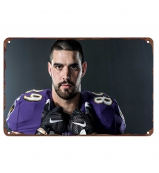 Baltimore Ravens Aluminum Sign 12x8 Inch Mark Andrews 001