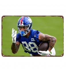 Jacksonville Jaguars Aluminum Sign 12x8 Inch Evan Engram 001