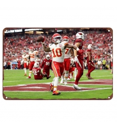 Kansas City Chiefs Aluminum Sign 12x8 Inch Isiah Pacheco 001