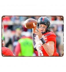 Kansas City Chiefs Aluminum Sign 12x8 Inch Patrick Mahomes 005