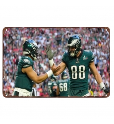 Philadelphia Eagles Aluminum Sign 12x8 Inch Dallas Goedert 005