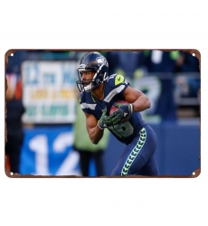 Seattle Seahawks Aluminum Sign 12x8 Inch Tyler Lockett 002