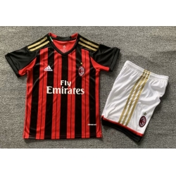 Youth Retro Soccer Jerseys AC Millan 13 14