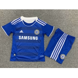 Youth Retro Soccer Jerseys Chelsea Blue II