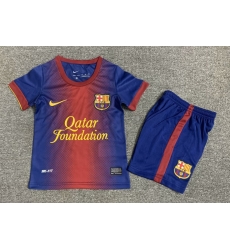 Youth Retro Soccer Jerseys FC Barcelona 12 13 Home