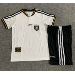 Youth Retro Soccer Jerseys Germany 1996