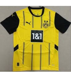 Men 2024 2025 Soccer Jersey Dote Black Yellow Home II