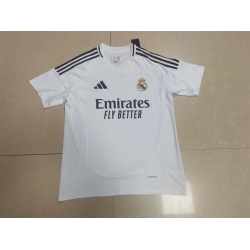 Men 2024 2025 Soccer Jersey Real Madrid CF White