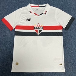 Men 2024 2025 Soccer Jersey San Paulo White Home