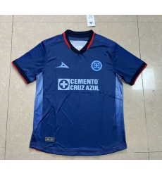 Men 2024 2025 Soccer Jersey blue cross