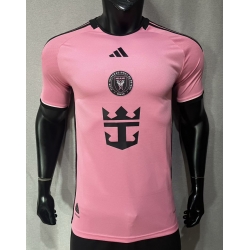 Men 2024 Soccer Jersey Miami Pink