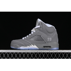 AIR JORDAN 5 RETRO LIGHT GRAPHITE WHITE WOLF GREY 136027 005