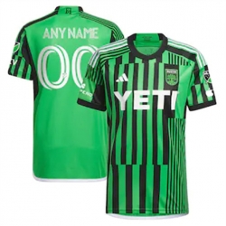 Men Austin FC Custom 2023 24 Home Replica Green