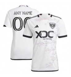 Men D.C. United Custom 2023 24 Away Replica White