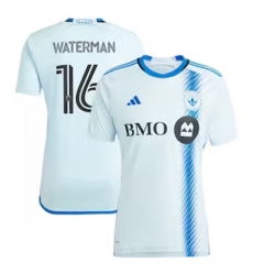 Men CF Montreal Joel Waterman 2024 25 Away Replica Light Blue