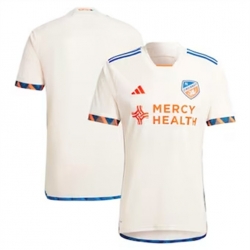 Men FC Cincinnati Blank 2024 25 Away Replica White