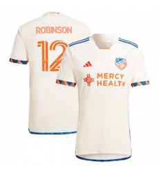 Men FC Cincinnati Miles Robinson 2024 25 Away Replica White